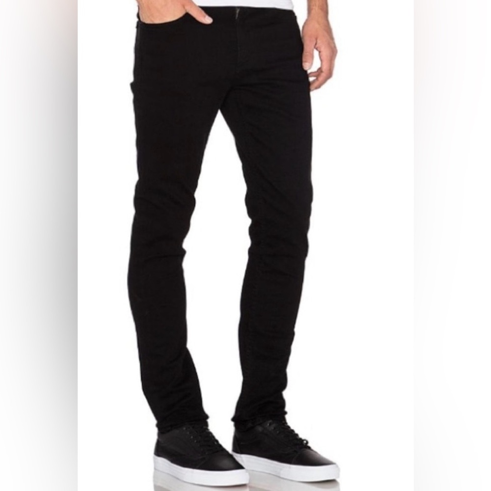 Agolde Men’s Skinny Black Jeans Size 34